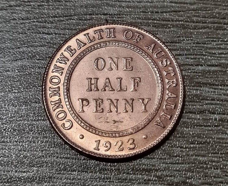 Australia half penny - Etsy 日本