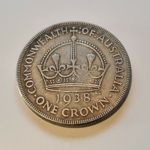 1938 Australian Crown Collectors Coin Album Filler Token
