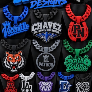 Custom 3d Hype Chains