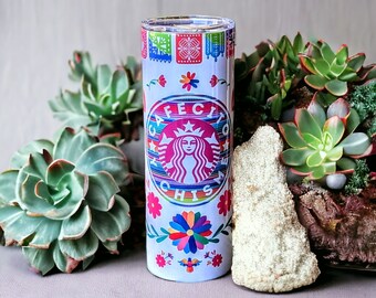 Cafecito y Chisme 2 20 oz Tumbler