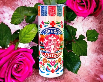 Cafecito y Chisme  20oz Tumbler