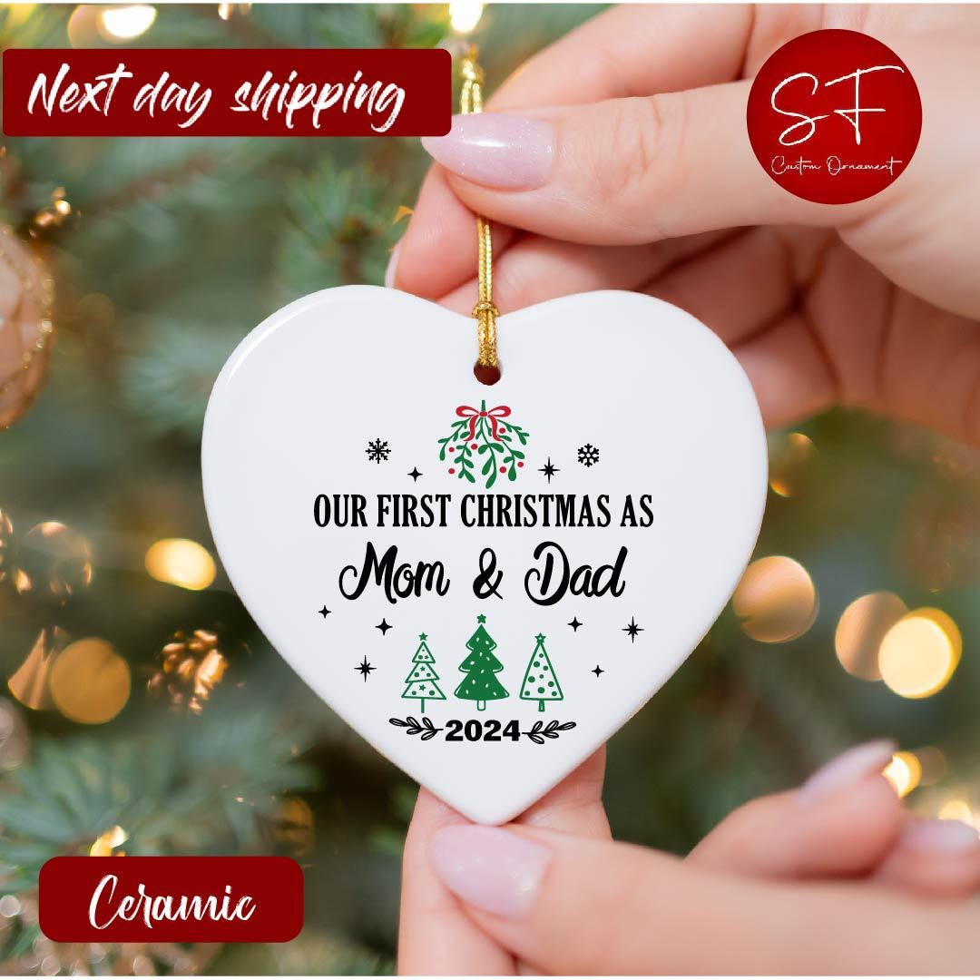 Gifts From Daughter Mom And Dad With Son At Christmas Stock Image