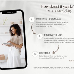 How to download the Canva Wedding Website Template, Hand-drawn Vintage Aesthetic London Wedding Website, Save the date Template, Canva Website Wedding RSVP