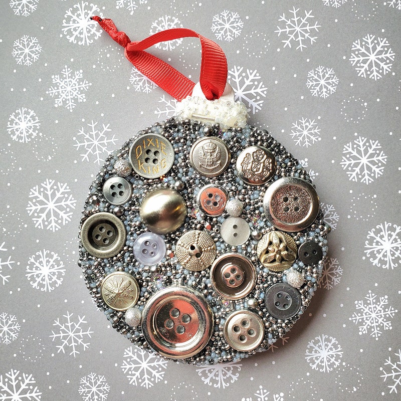 Button Ornaments - Etsy