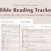 Bible Reading Tracker Bible Reading Plan Printable Bible Chart Digital ...