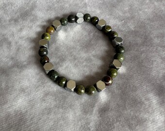 Dragon Bloodstone Bracelet