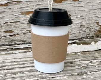 3D Printed Coffee Cup Christmas Ornament