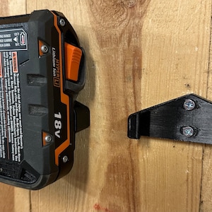 Ridgid 18V Battery Holder- 3D Printed