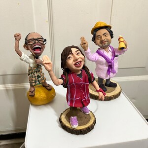 Custom  Caricature Sculpture (3 persons)
