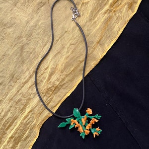Myanmar national flower (Pterocarpus macrocarpus) pendent