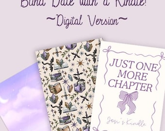 Purple Fantasy Reader Blind Date with a Kindle Digital Download