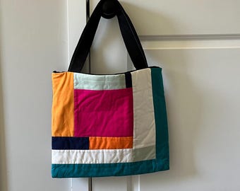 Quilted Tote Bag "Madison"