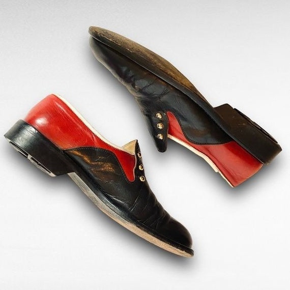 Vintage Cesare Paciotti HEROES Luxury Italian Designer Leather Shoes SZ 8 RARE HEROES By CESARE PACIOTTI Single Monk-Strap Side Zip Boots  main image 3