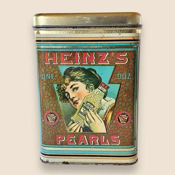  バックカントリー170cm ビンディングシールセット 1960s Heinz Pickling Pearls Lidded Tin Made by Cheinco New Jersey