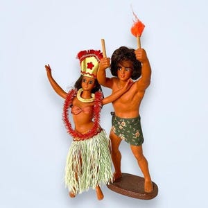 Vintage Hula Doll - Etsy