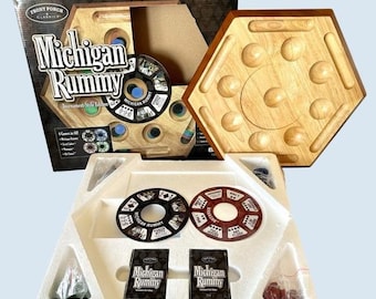 Vintage/ 1980/ Michigan Rummy/ Pressman/ New Old Stock/ Rare - Etsy