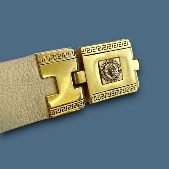 Wild West Belts Genuine Elk Leather Solid Brass L… - image 7