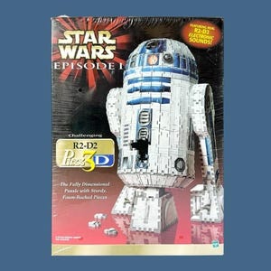 NEW Sealed Star Wars Episode 1 R2-D2 Puzz 3D Puzzle Sounds Beeps