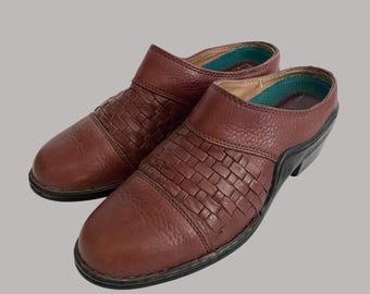 Mike Konos Navy Leather Driving Moccasins Loafers Made in  display picture 1