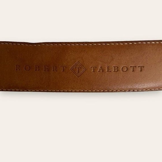 Vintage Robert Talbott Made in Italy Genuine Leat… - image 9