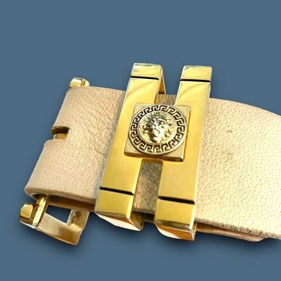 Wild West Belts Genuine Elk Leather Solid Brass L… - image 10