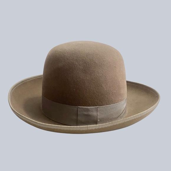 Luxury Borsalino Allesandria Eleonora Q.S. Folar Felt Free Dome Italy Authentic Luxury Borsalino Allesandria Eleonora Q.S. Folar Felt Free  main image 3