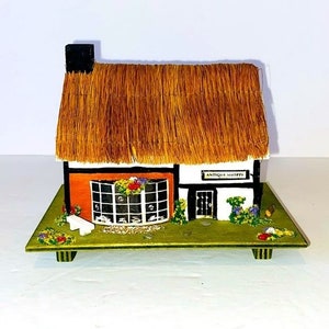 Vintage Pauline Ralph Handmade Reuge Swiss Music Box Antique Shop Working