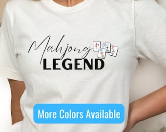 Mahjong Shirt for Women, Gift for Mahjong Player, Mahjong Lover Tshirt, Mahjong Tee, Mahjong Player Shirt, Mahjong Game Gift