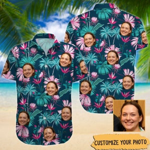 Hawaiian Face Shirt -  Canada