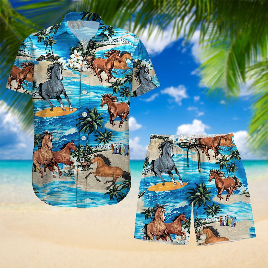 Sunflower Horse Hawaiian Shirt HO5438