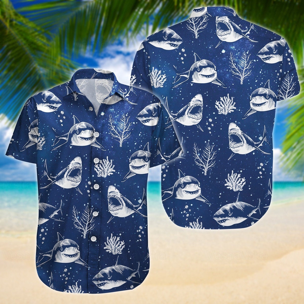 San Jose Sharks NHL Team Beach Vibe Hawaiian Shirt - Owl Fashion Shop