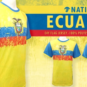 ECUADOR E4Y NATIONS Flag Shirt