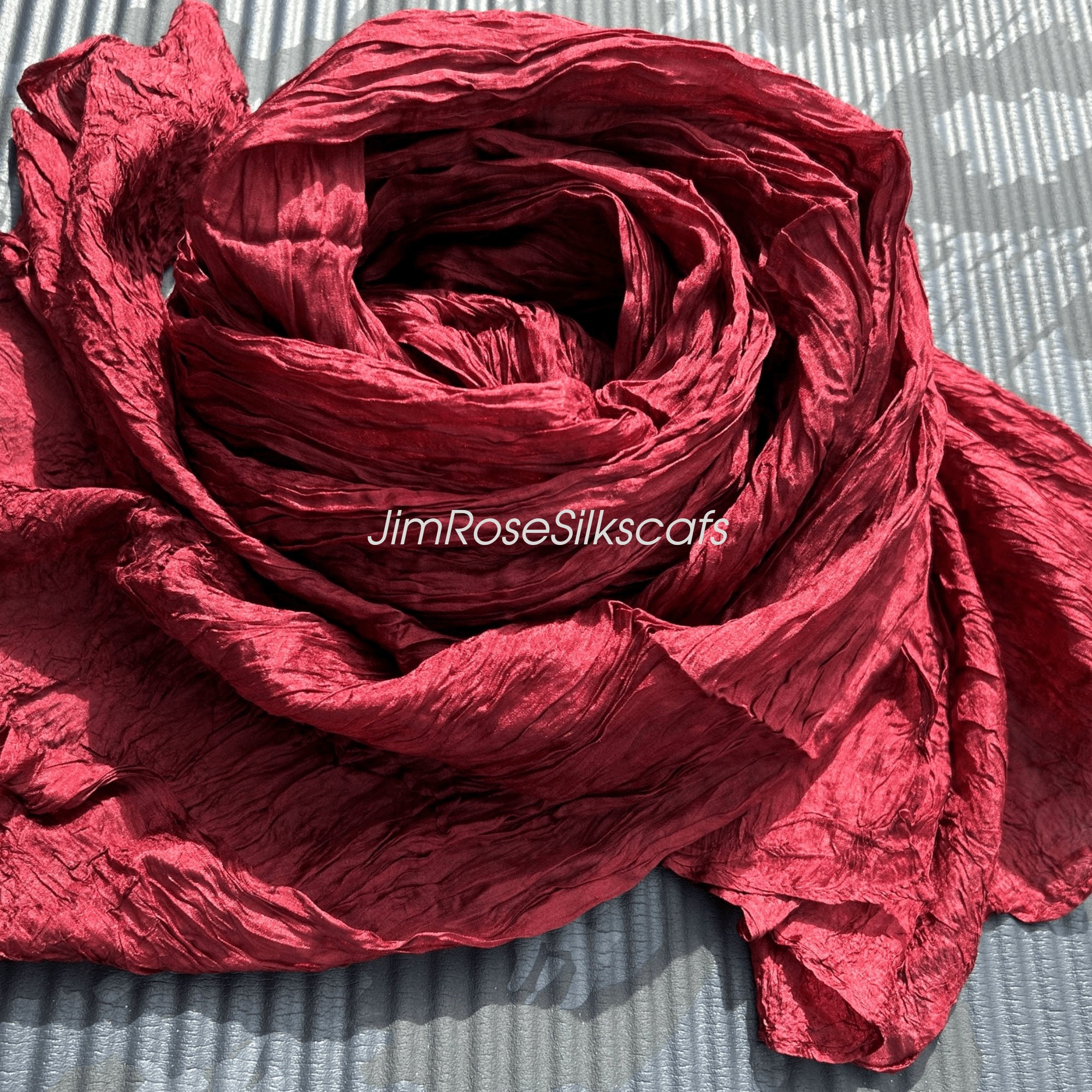New Style Wholesale Crinkle Square Scarf Small Short Custom Satin Silk Scarf  - China Silk Scarves Wholesale Crinkle and Low Price Silk Tie price