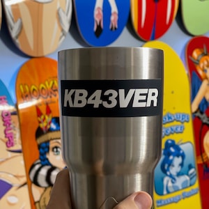Ken Block 43 Forever Mug Sticker - Matte KB43EVER