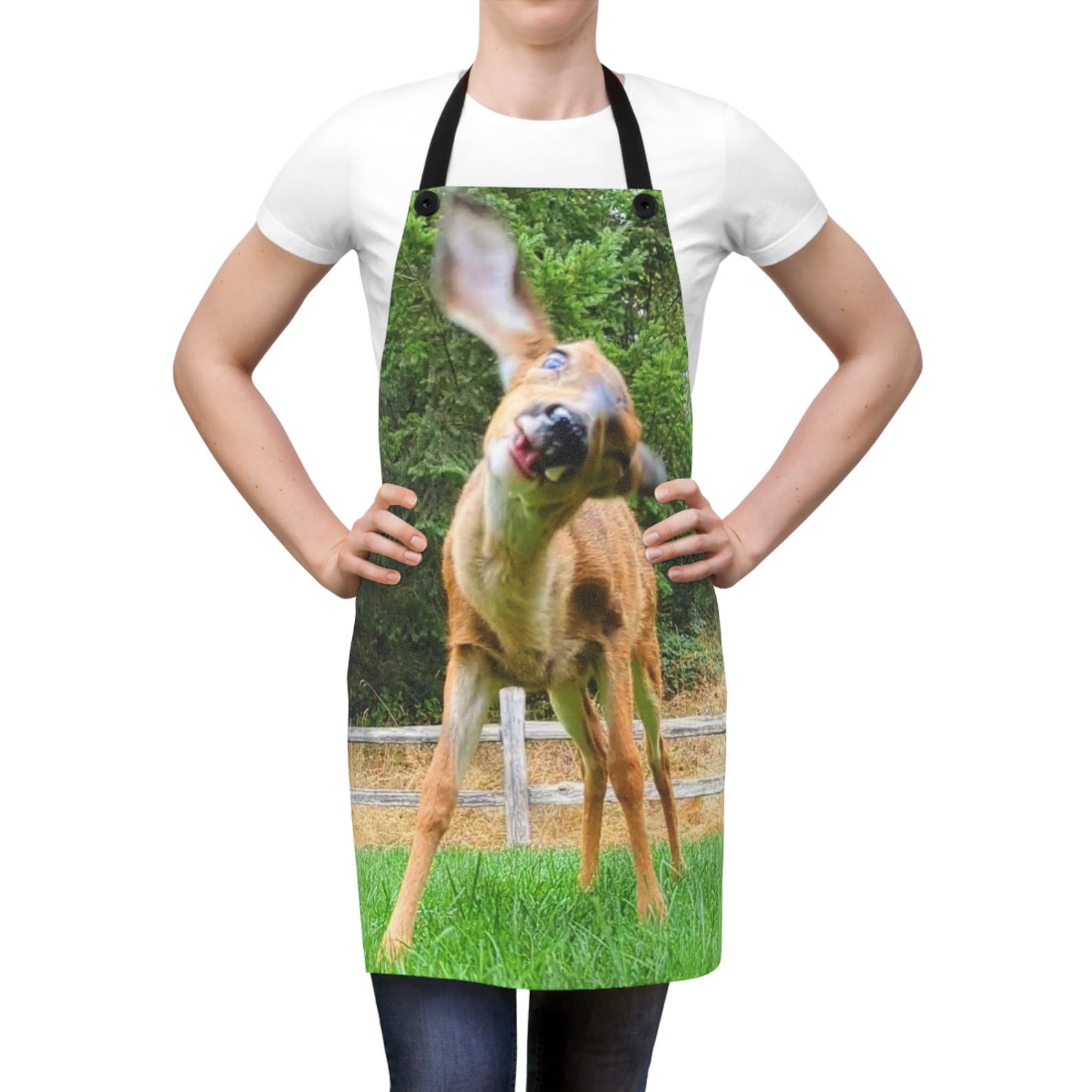Funny Fawn Apron - Etsy