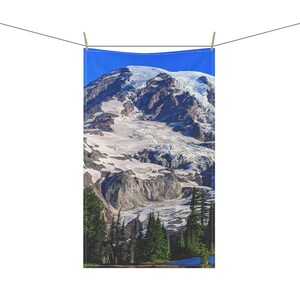 Mt Rainier Kitchen Towel