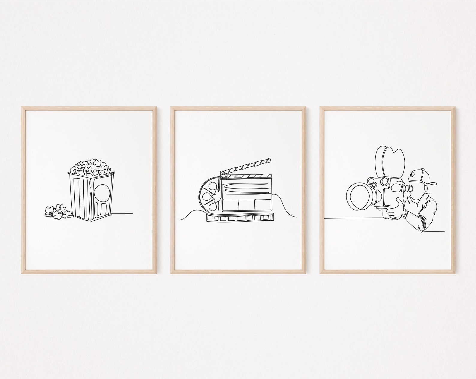 Filmmaking Program Posters 3 Film Class Posters/home Theatre Wall Decor/movie Room Wall Art/mini ...