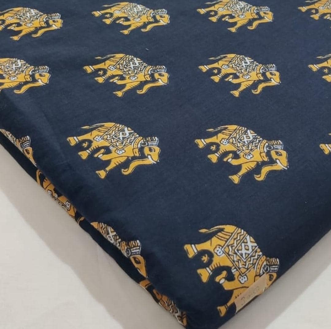Elephant Cotton Print Fabric | Sewing Quilting Crafts - Etsy