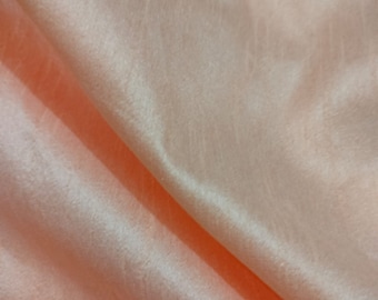 Tela de dupioni de imitación de seda tejida a mano: Material para vestidos de novia. Se vende cortada a medida.