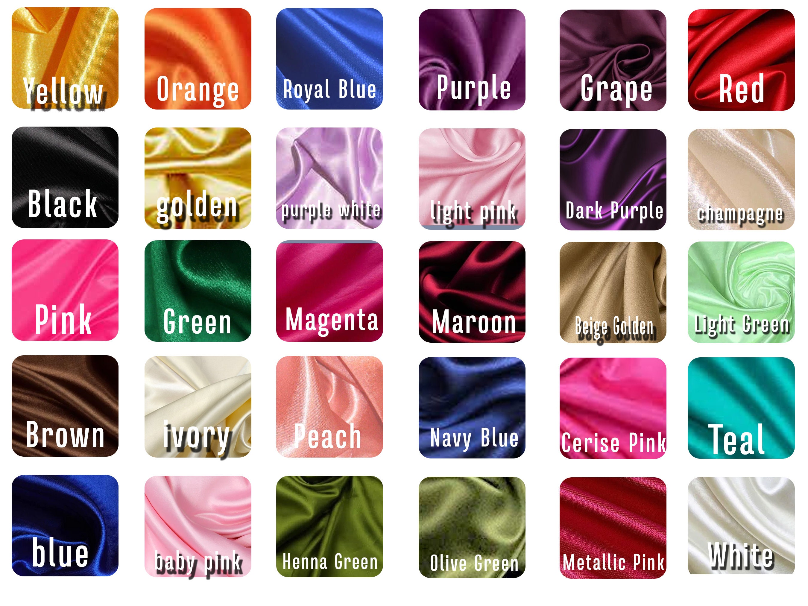 Luxury Silk Satin Charmeuse Fabric: Bridal Gown Material, 30 Colors - Etsy