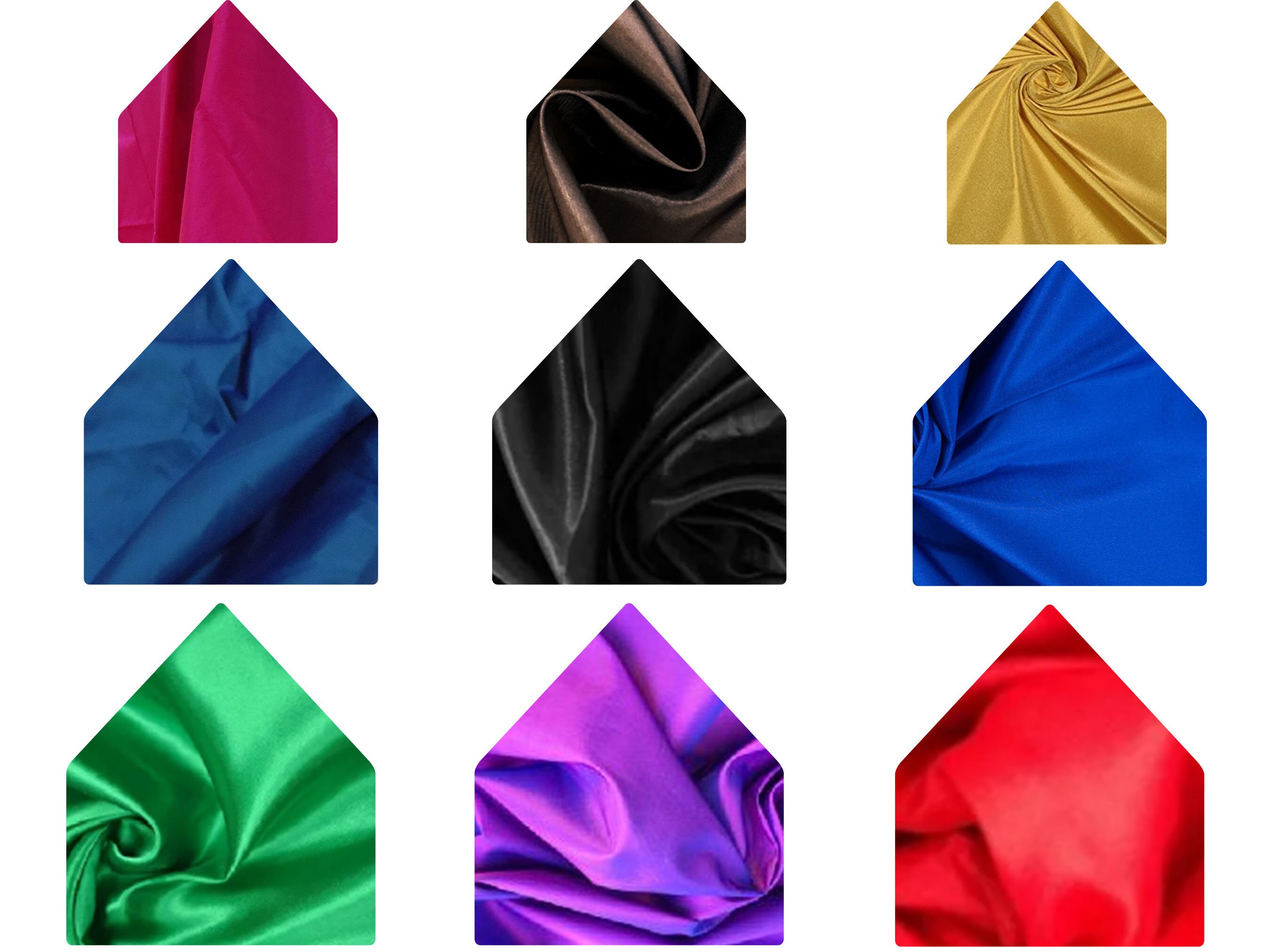 18 Colors Taffeta Fabric Silk Apparel Fabric Wedding Dress Etsy