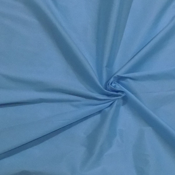 Ballad Blue Light Taffeta Silk Fabric main image 0