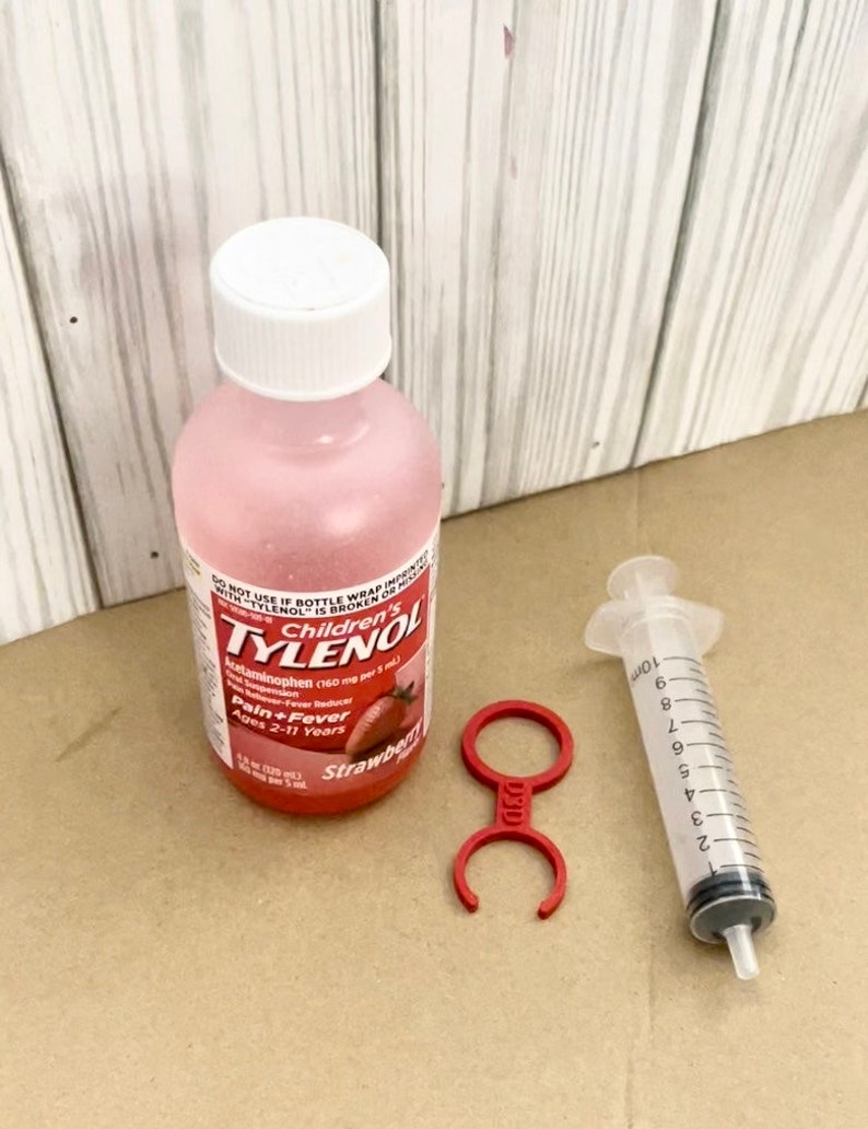 Oral Dose Liquid Syringe Saver Syringe Attachment Keep Your Etsy
