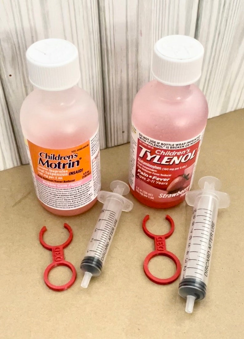 Oral Dose Liquid Syringe Saver Syringe Attachment Keep Your Etsy