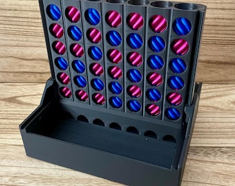 Spiral Connect Board Game Custom Colors with Self-Sorting Pieces | Rainy Day Boredom Buster | Cool Gift Exchange Idea