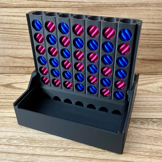Spiral Connect Board Game Custom Colors with Self-Sorting Pieces | Rainy Day Boredom Buster | Cool Gift Exchange Idea