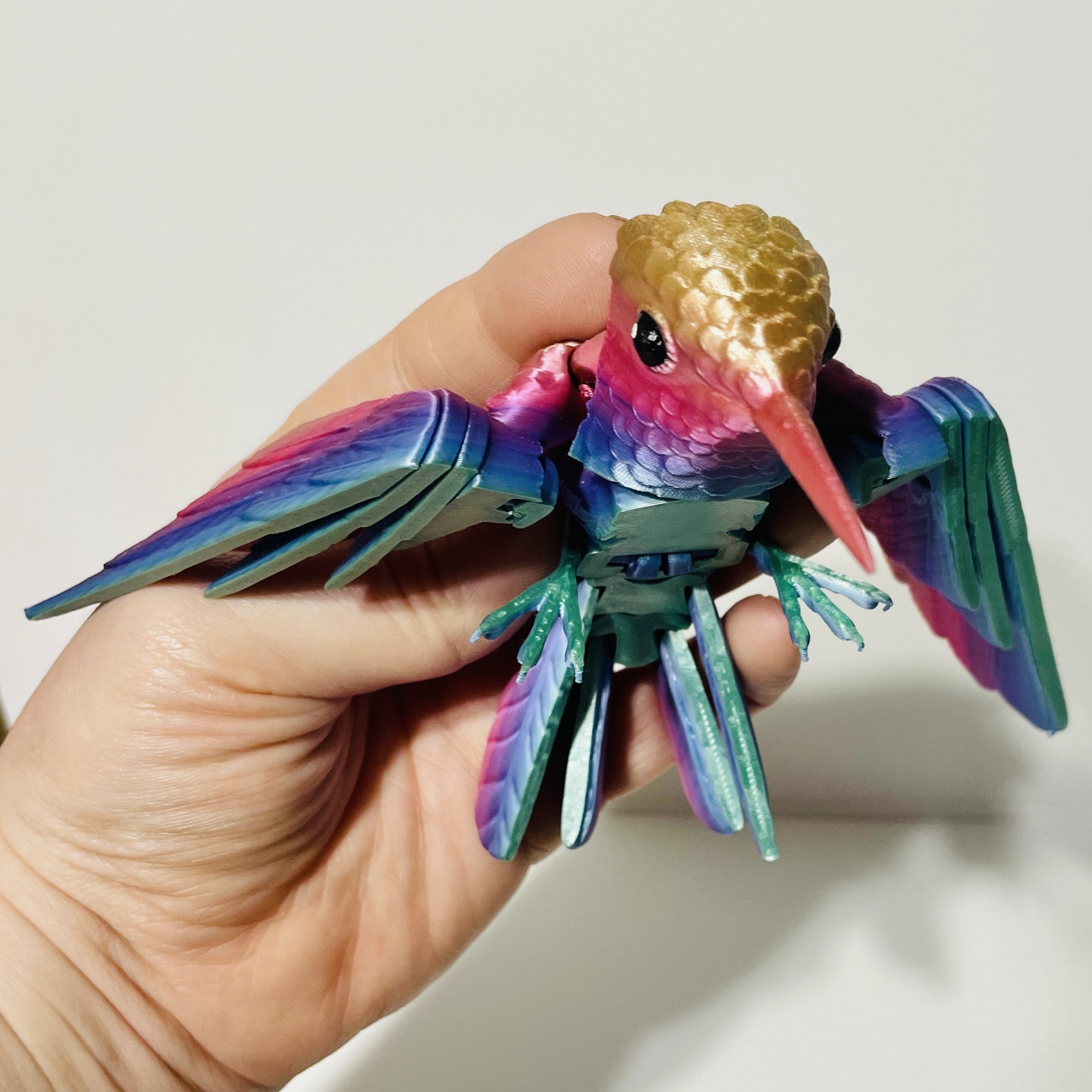 3D Printed Hummingbird - Etsy