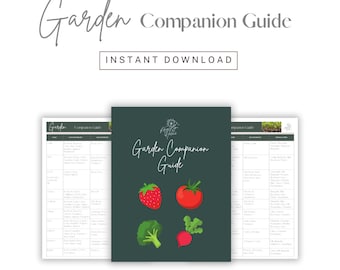 Companion Planting Guide: Vegetable Garden Planner (A4 PDF)