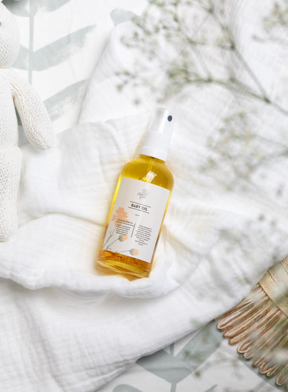 Organic Calendula Baby Oil: Natural Massage Oil for Sensitive Skin