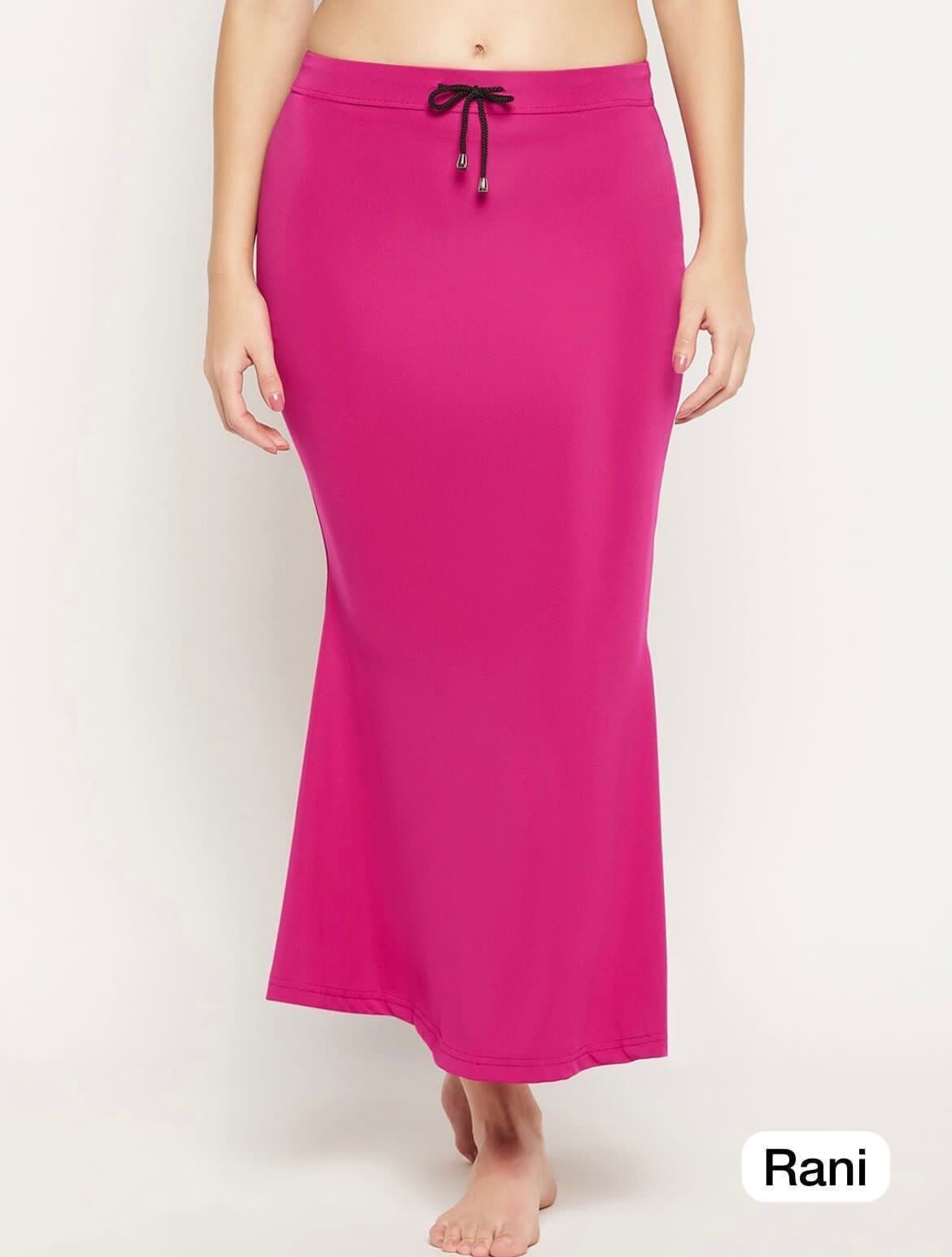 Lycra Saree Shapewear Petticoat for Women, Cotton Blended,Petticoat,Skirts  for Women,Shapewear